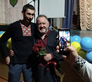 Зустріч із улюбленим актором: у Пулини завітав народний артист України Богдан Бенюк