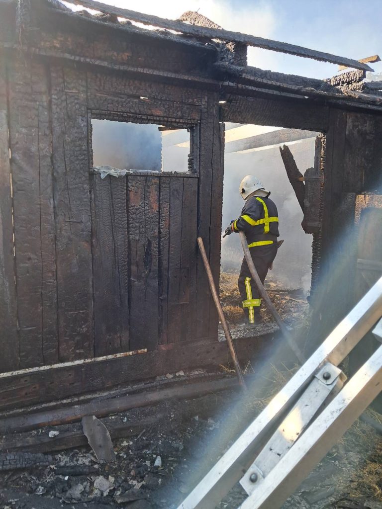 Пекельне полум’я у Курненській громаді: пожежники із Пулин рятували майно сільських жителів